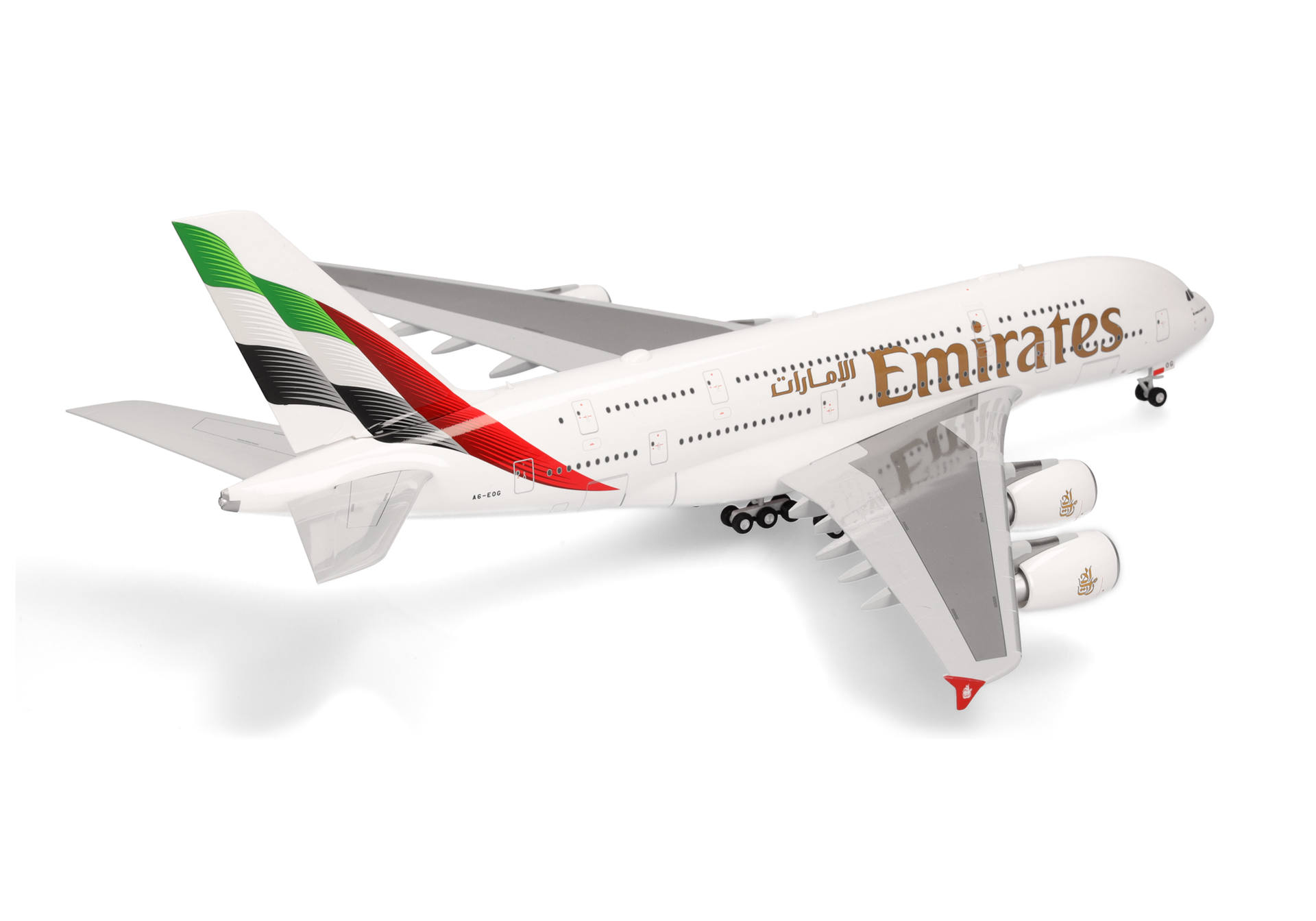 Emirates Airbus A380 - New Colors