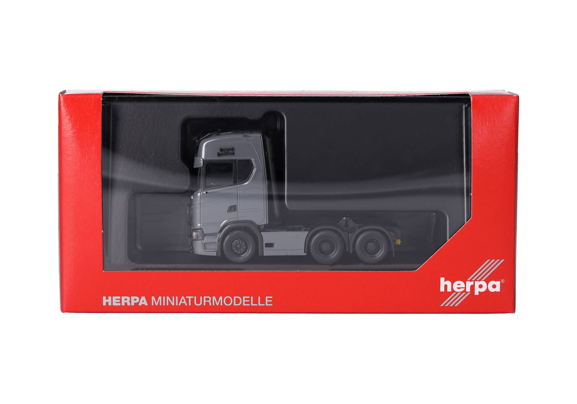 Scania CS 20 HD rigid tractor 3axles (6x4), grey