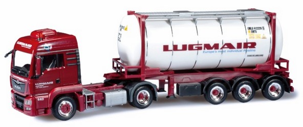 Man TGS LX 2012 Euro 6 Swapcontainer saddle train 20 ft. Container 2a/3a