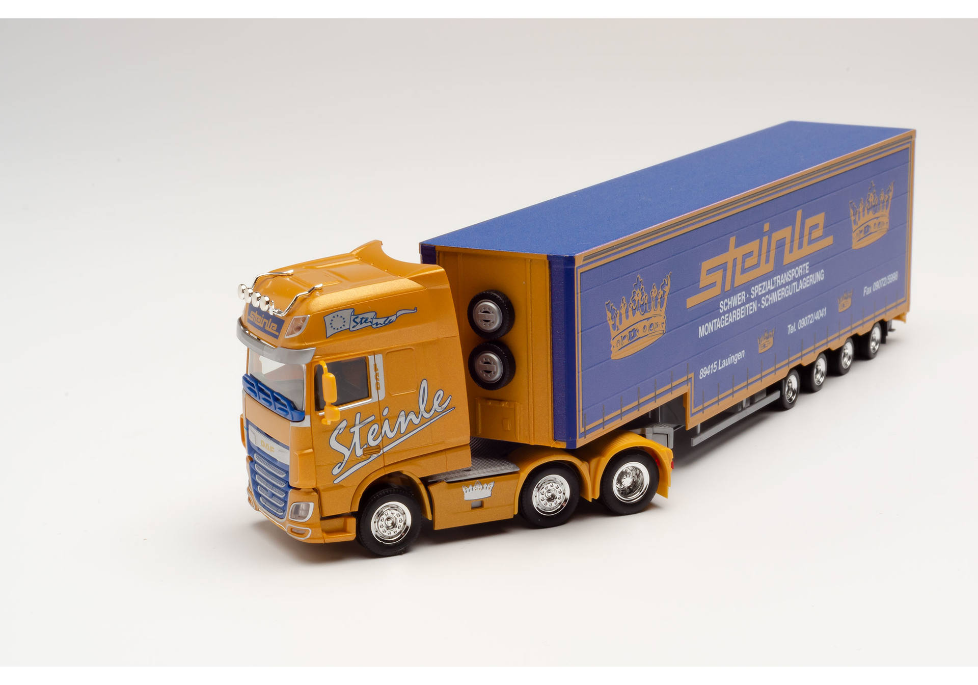 DAF XF SSC 6x2 Volumen-Sattelzug "Steinle"