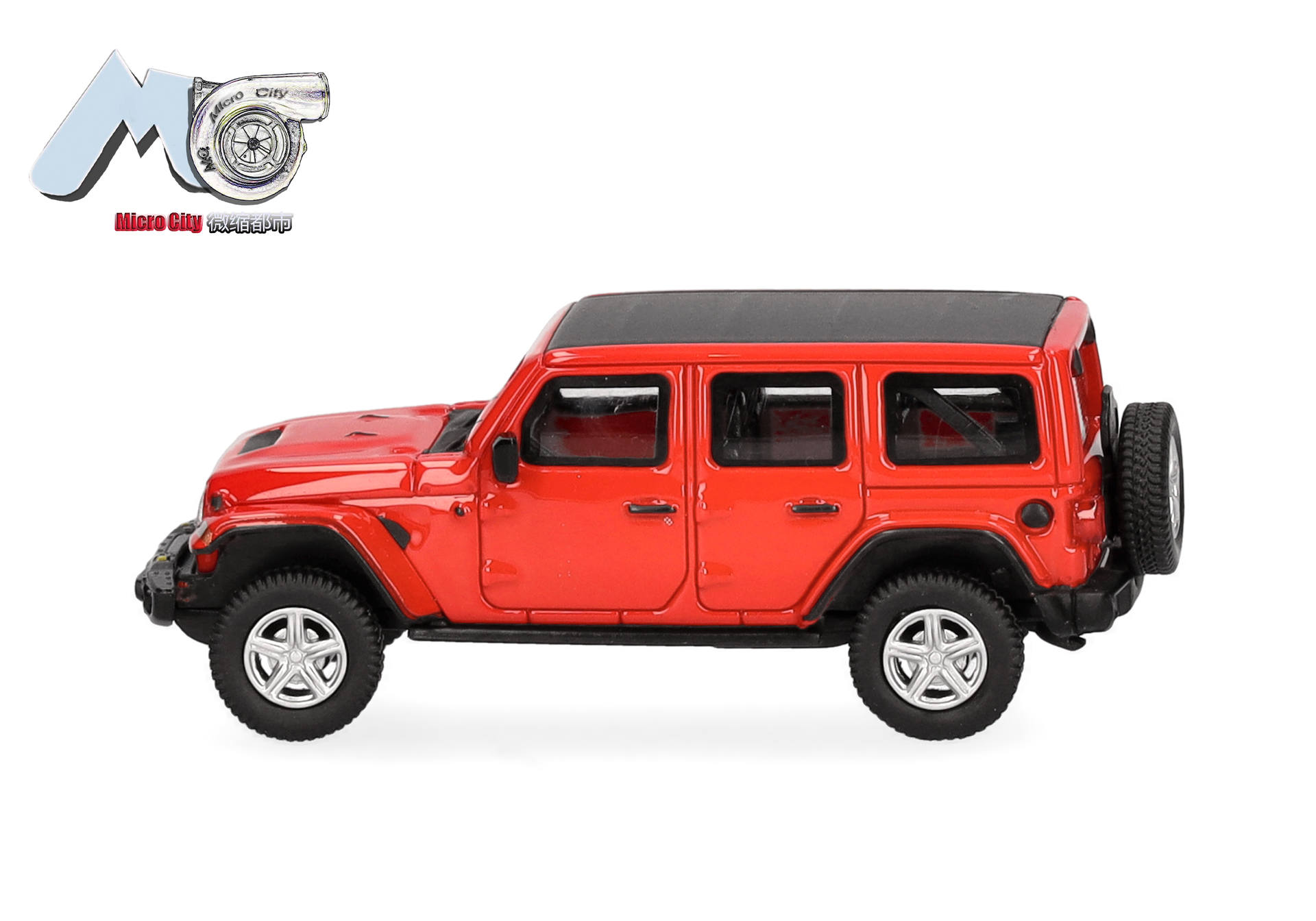 MicroCity: Jeep Wrangler, rot (ab 2017) MicroCity: Jeep Wrangler, rot (ab 2017)