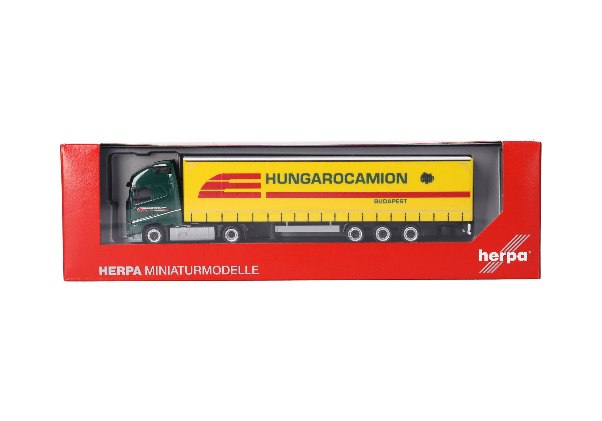 Volvo FH Gl. XL 2020 Gardinenplanen-Sattelzug "Hungarocamion" (Ungarn / Budapest)