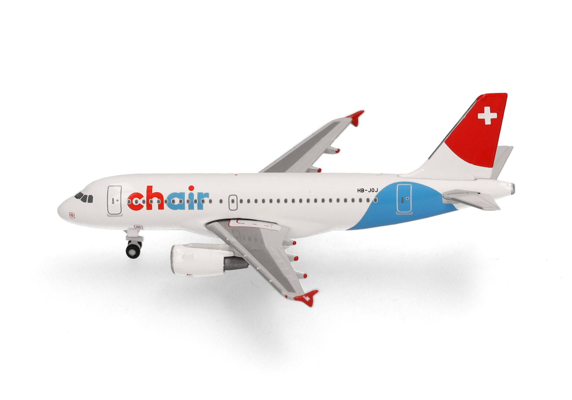 Chair Airlines Airbus A319 – HB-JOJ