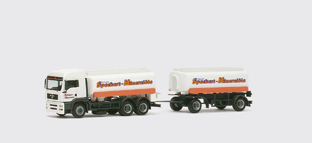 MAN TGA LX Benzintank-Hängerzug "Speckert"