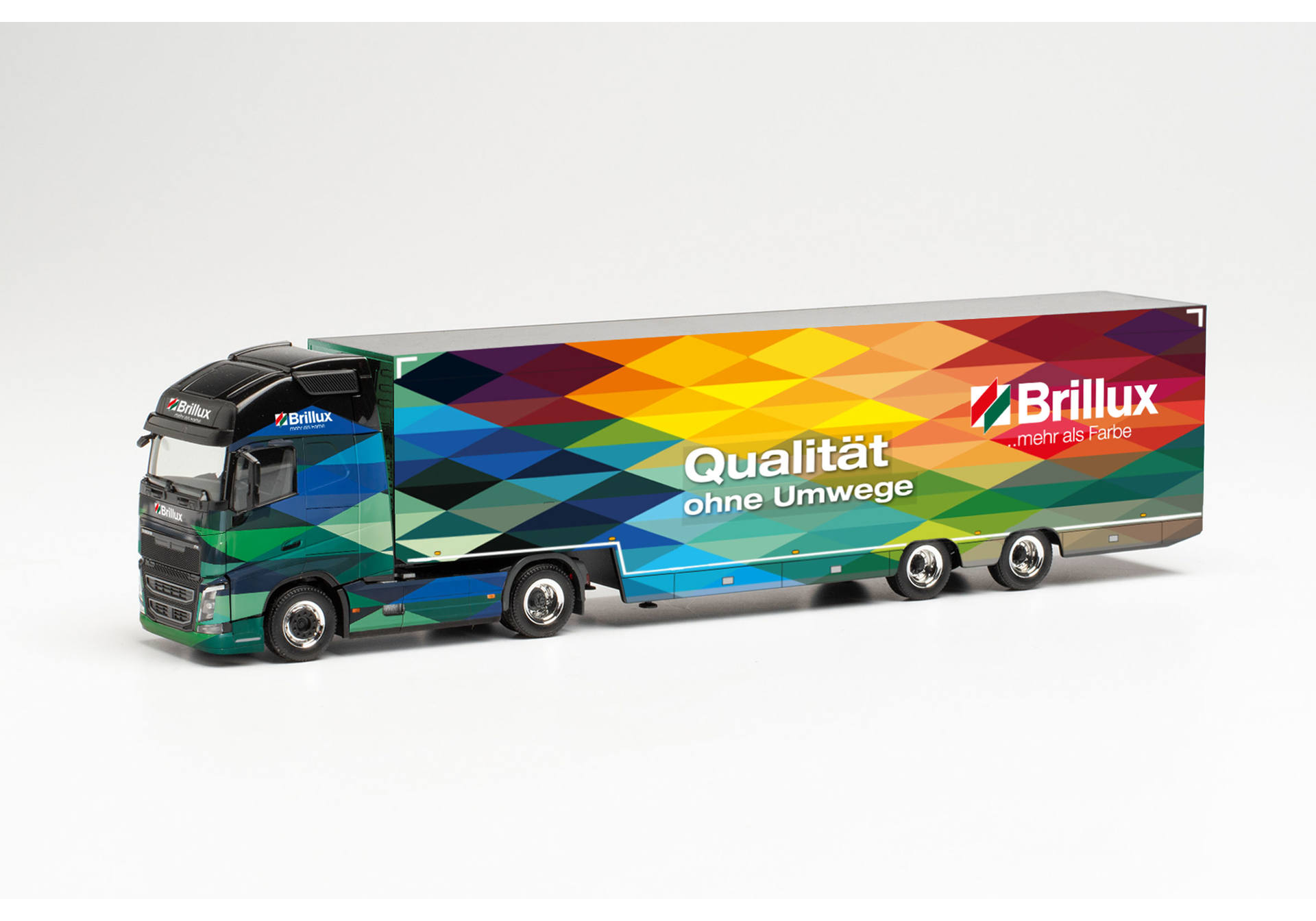Volvo FH Gl. XL box semitrailer “Brillux”