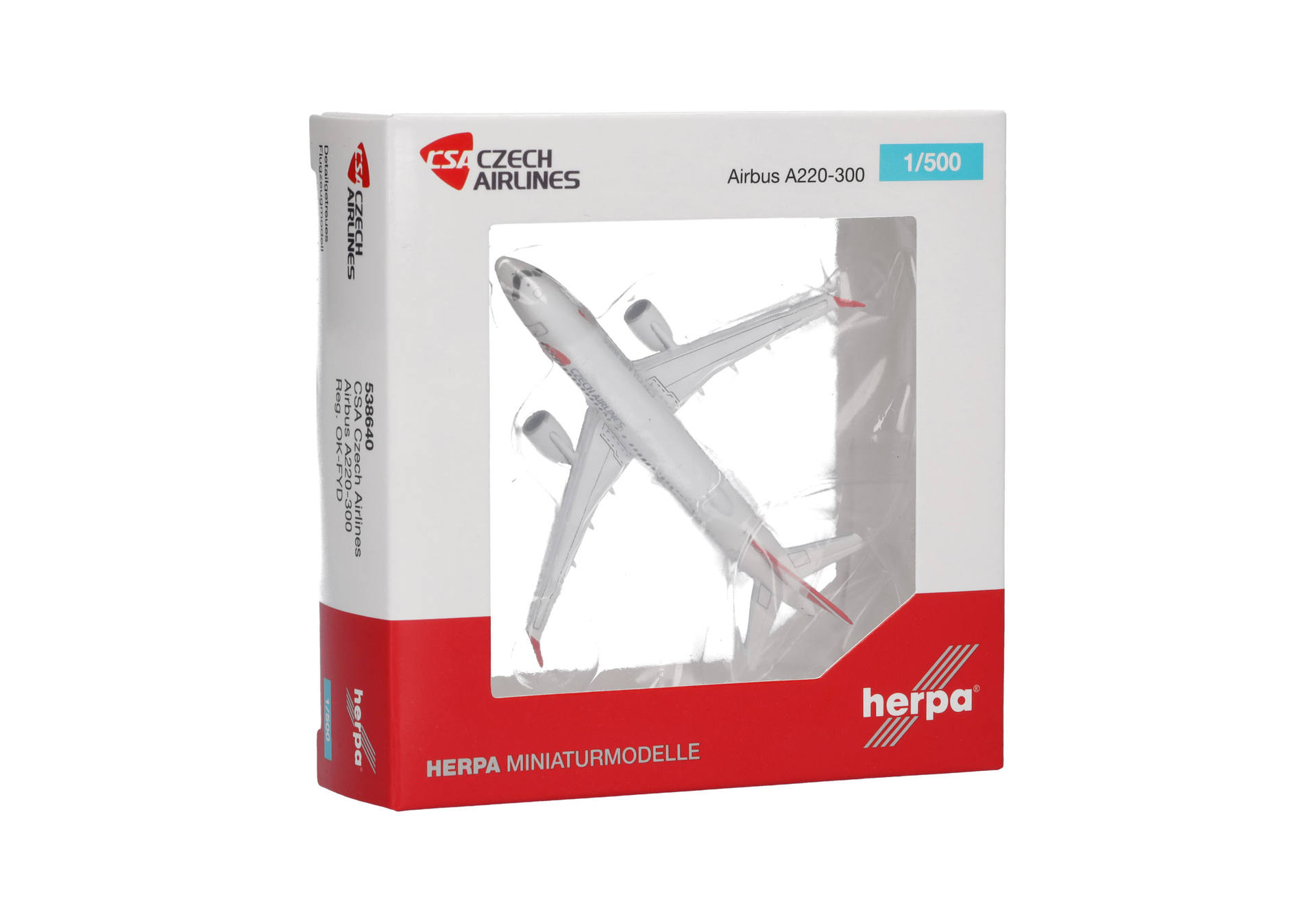 CSA Czech Airlines Airbus A220-300 – OK-FYD