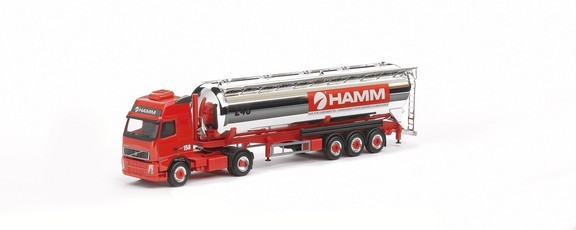 Volvo FH (NEW) Chromsilo saddle train