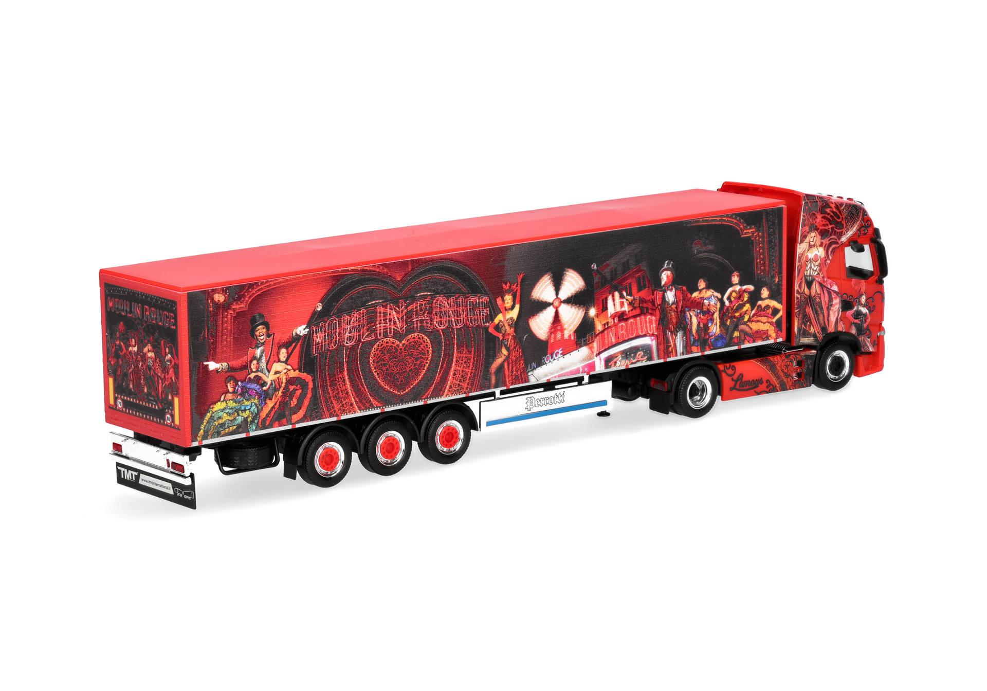 toy-truck, trailer, red-truck, artistic-graphics, diecast