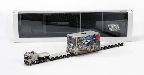 Mercedes-Benz Actros/Titan deep charging saddle train special box