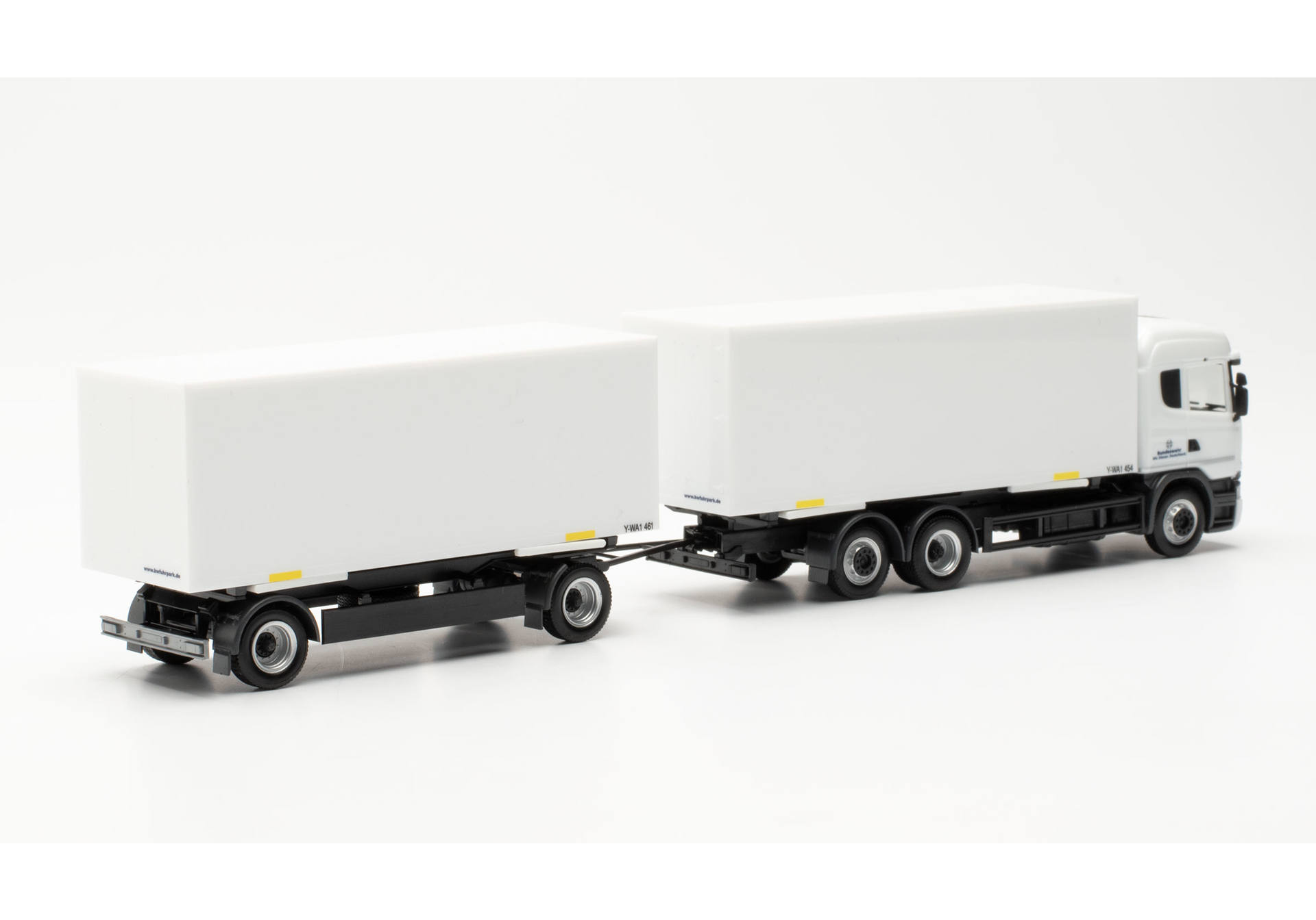 Scania R ‘13 HL Wechselkoffer-Hängerzug „Bundeswehr Fahrschule“