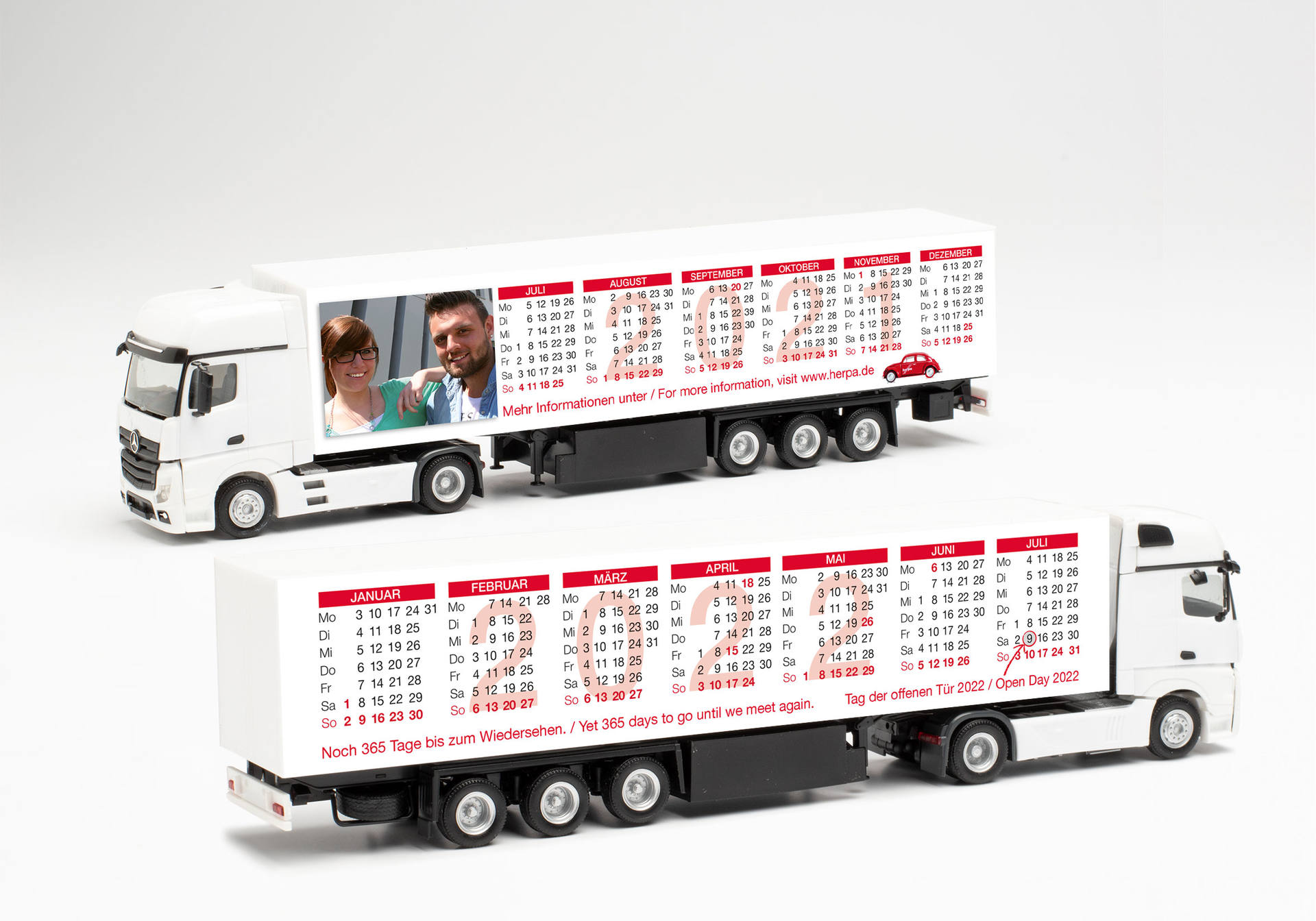 Mercedes-Benz Actros "Individual“ with own photo