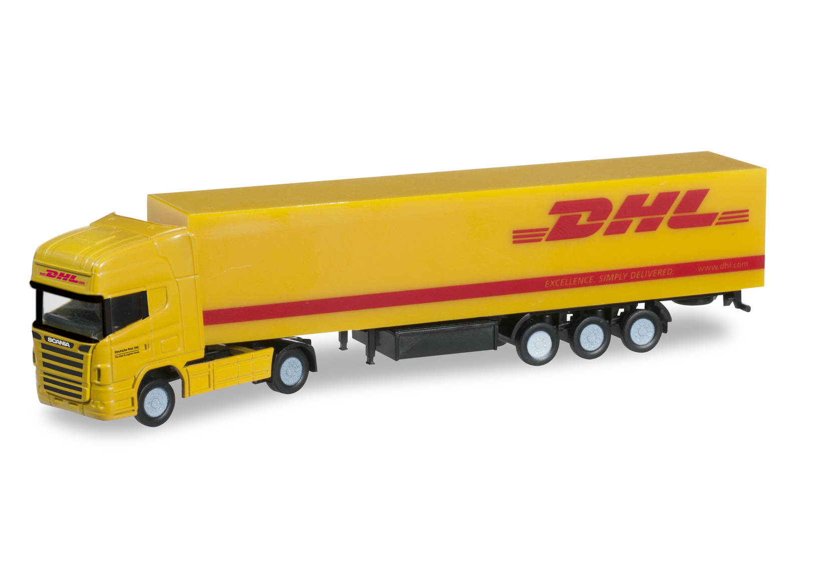 Scania R TL box semitrailer "DHL"