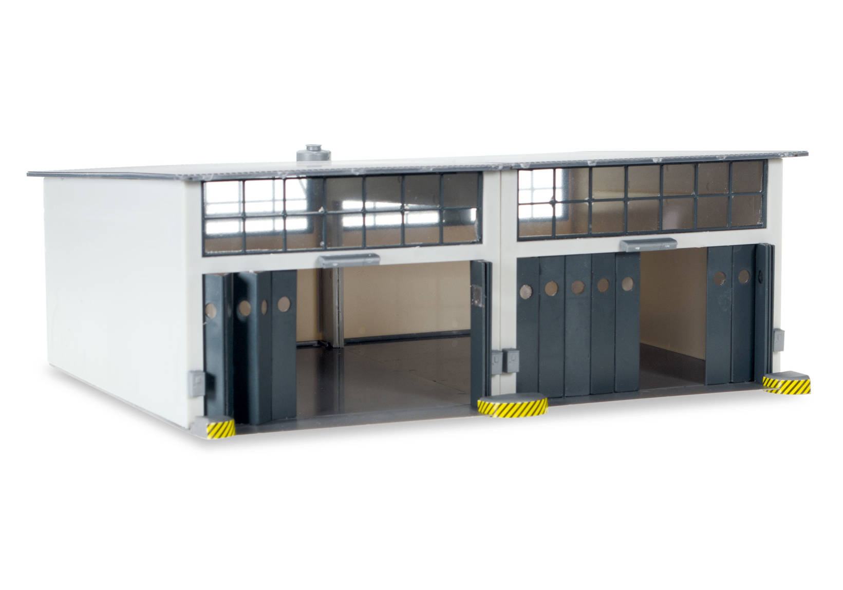 Herpa Military: Building set 2-stall repair facility, length 220 mm x width 190 mm x height 85 mm