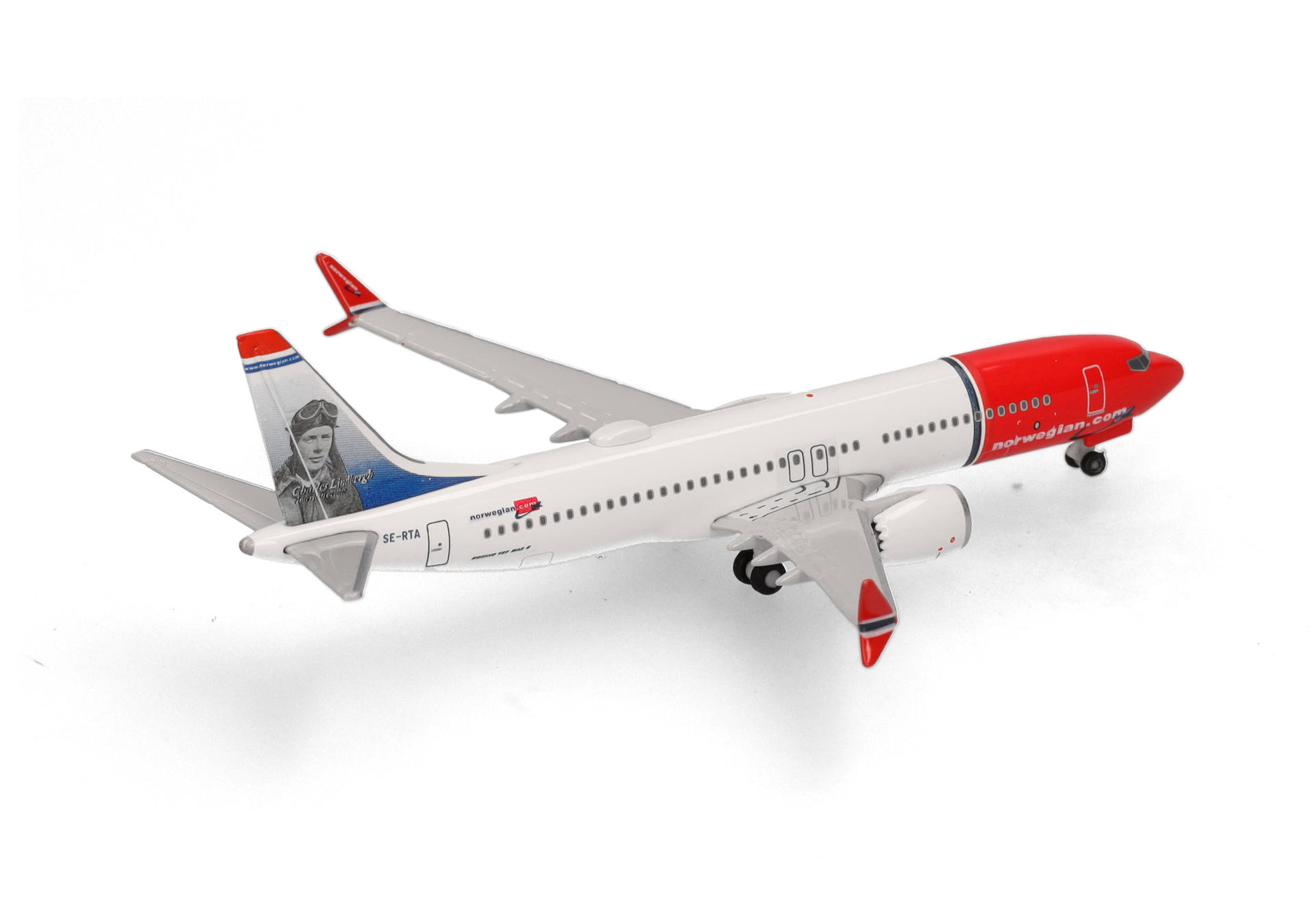 Norwegian Air Shuttle Boeing 737 Max 8 - SE-RTA "Charles Lindbergh"