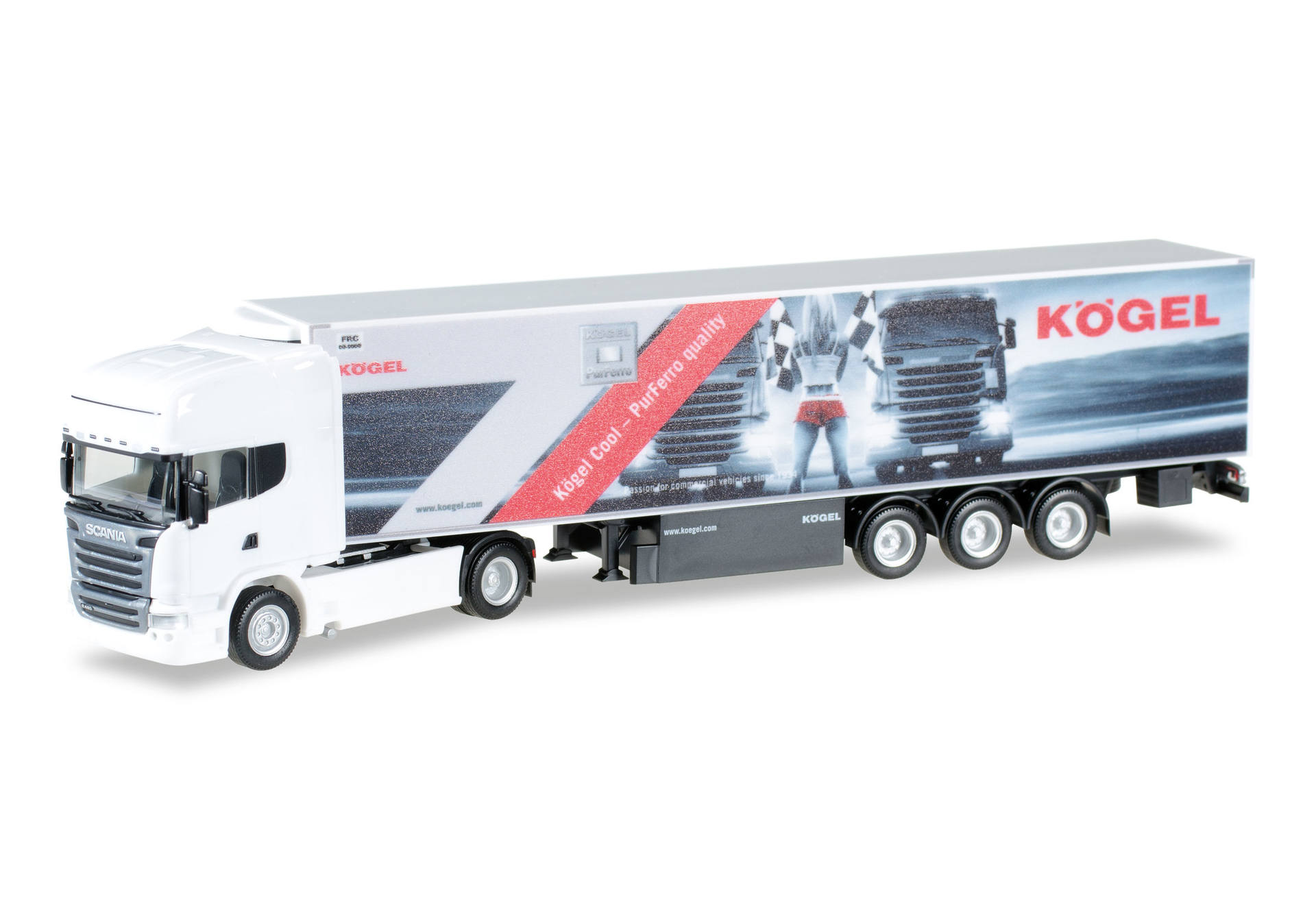 Scania R TL refrigerated semitrailer "Kögel"