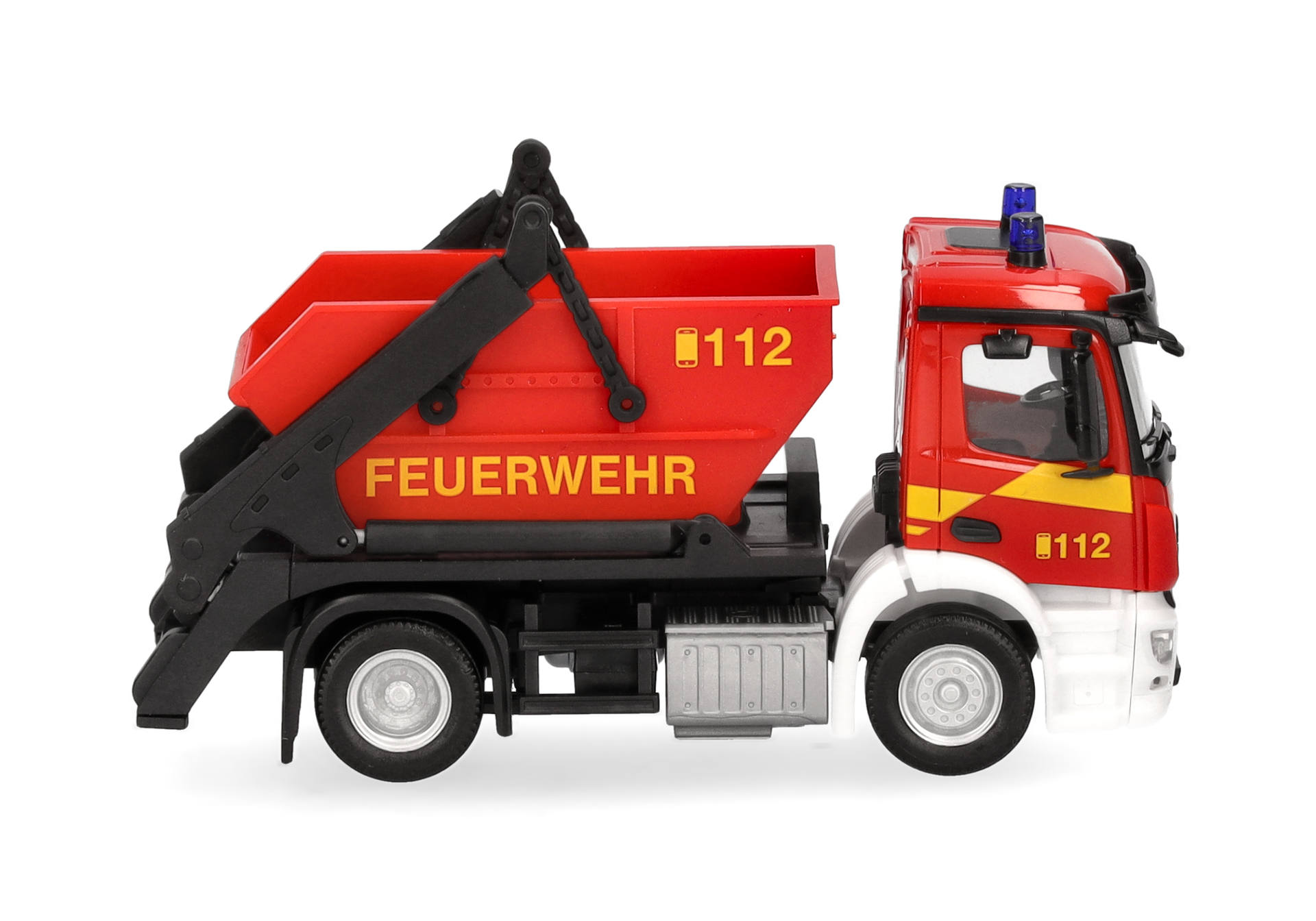 Mercedes-Benz Actros S skip loader AK12 "fire brigade"