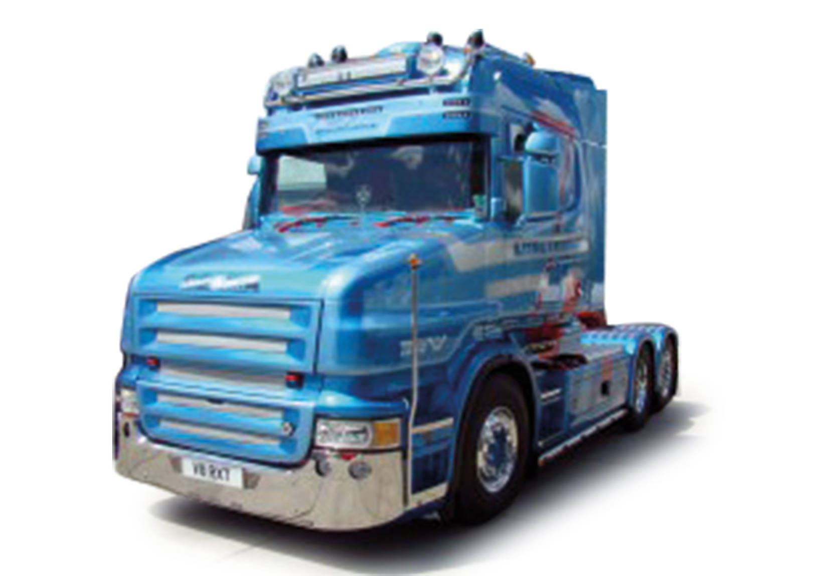 Scania Hauber rigid tractor "Longthornes"