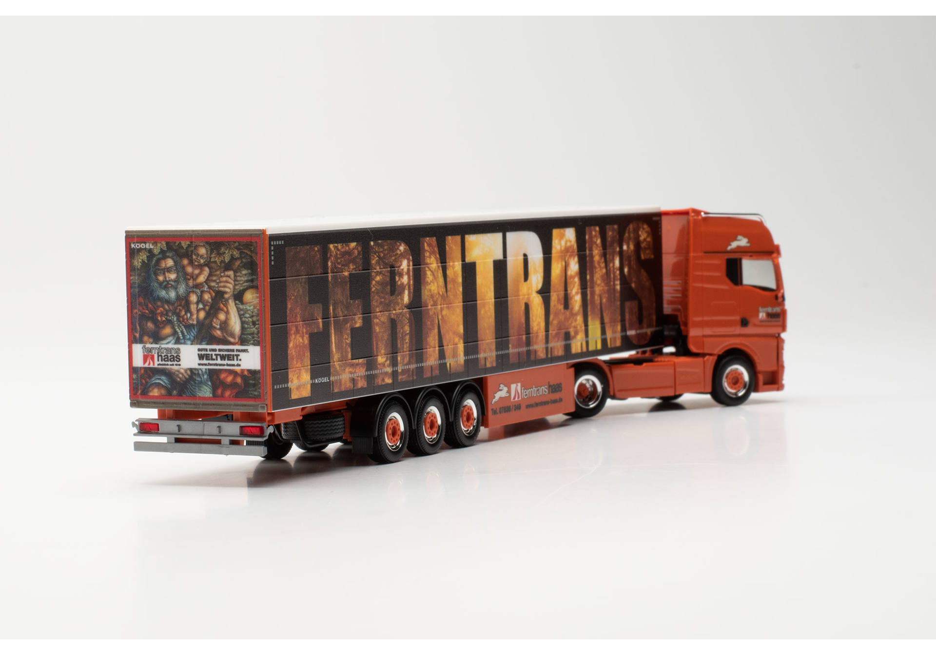 MAN TGX GX Individual 15m curtain canvas semitrailer 15 m „Ferntrans Haas“ (Baden-Württemberg/Schenkenzell)