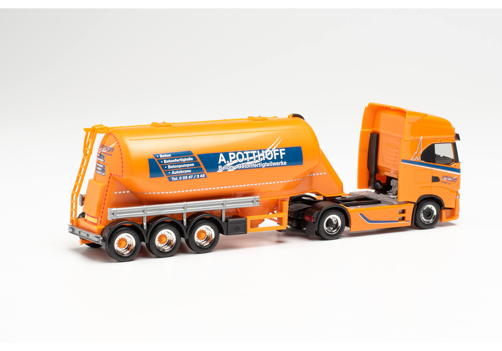 Iveco S-Way Eutersilo-Sattelzug „Beton Potthoff“