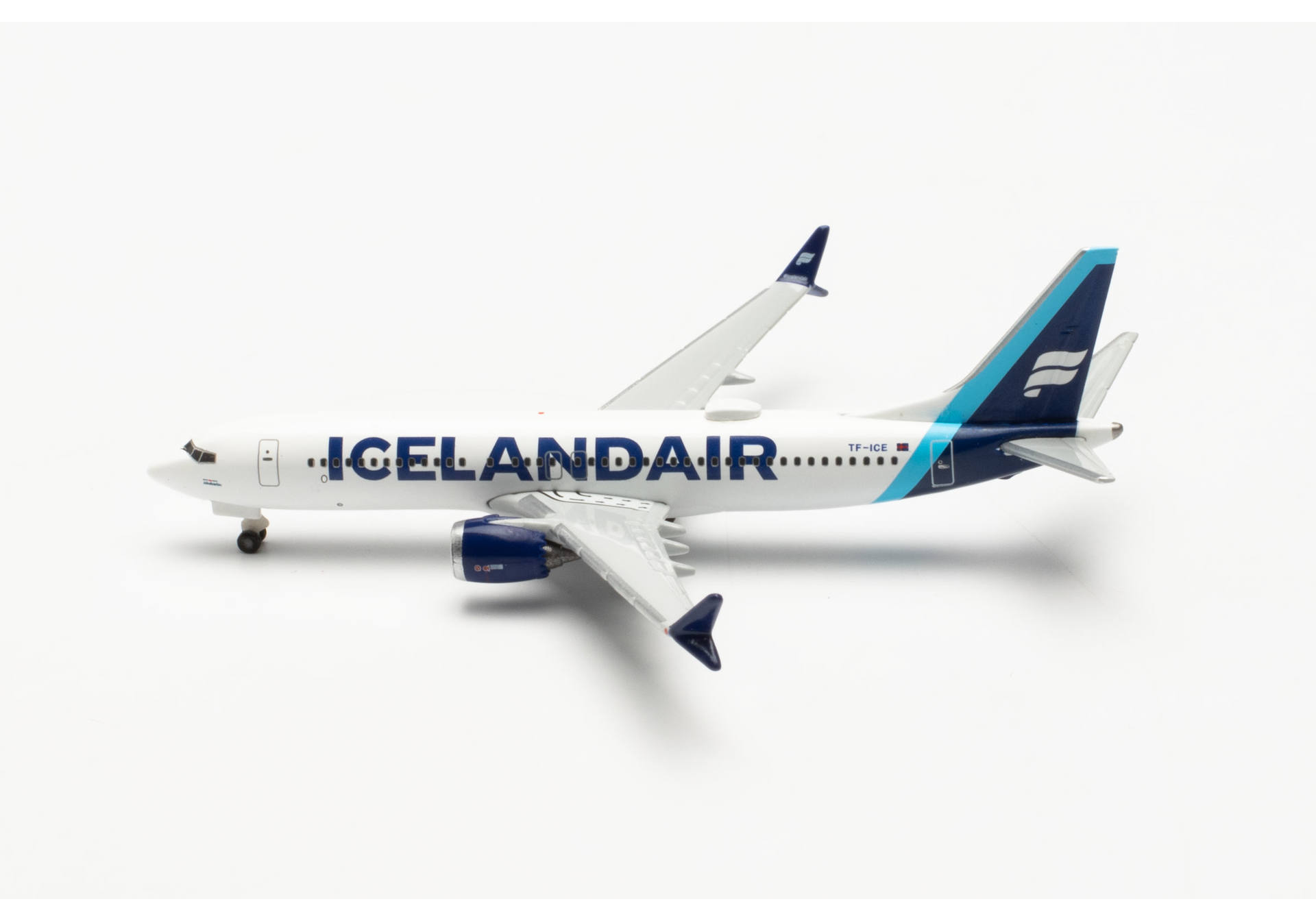 Icelandair Boeing 737 Max 8 - new colors (cyan tail stripe) – TF-ICE “Jökulsárlón”