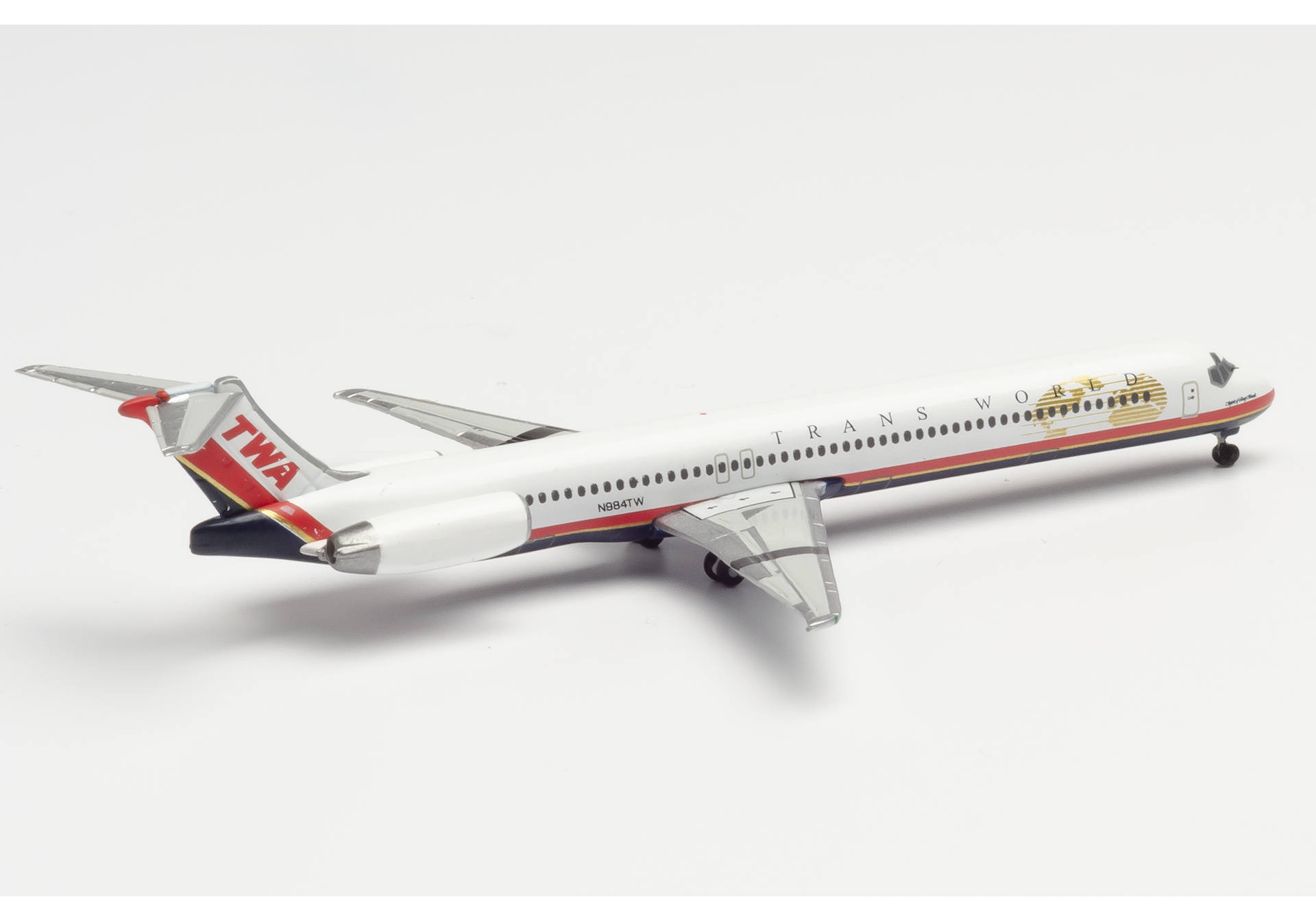 TWA - Trans World Airlines McDonnell Douglas MD-83 "Spirit of Long Beach"