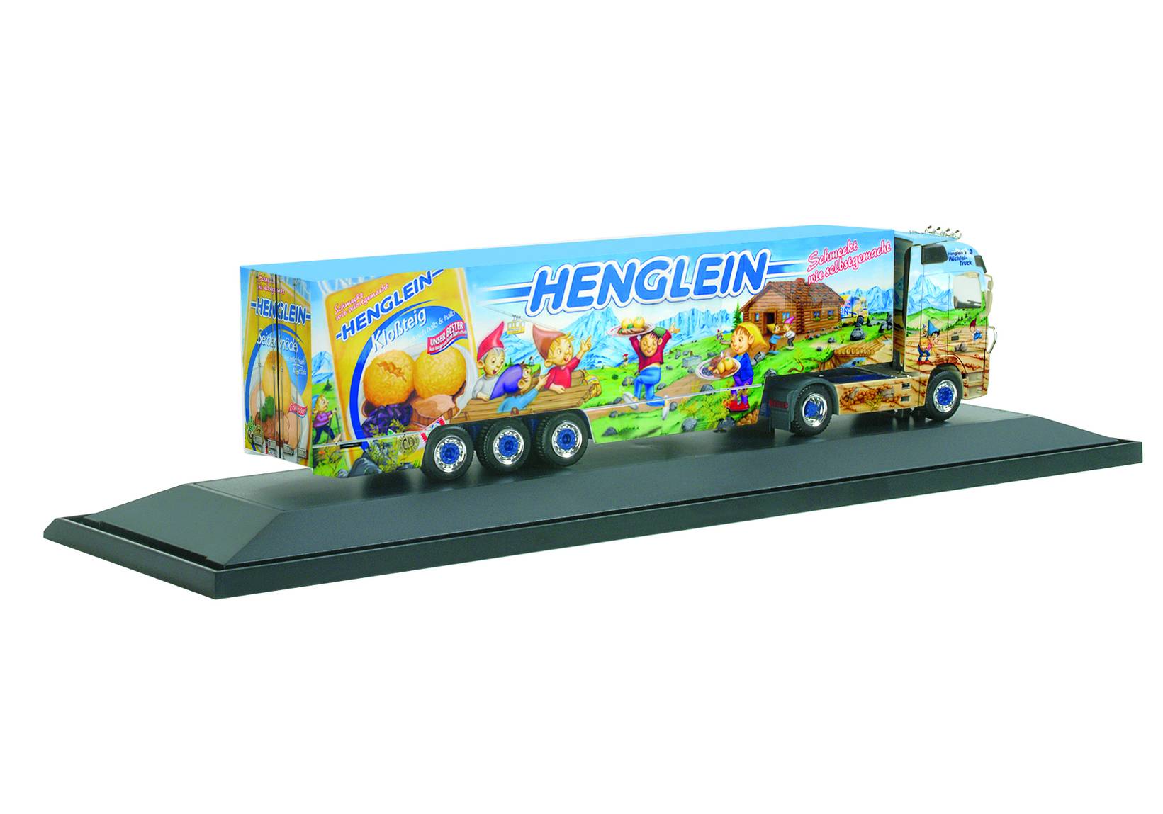 Mercedes-Benz Actros LH refrigerated box semitrailer "Henglein-Wichtel III", PC