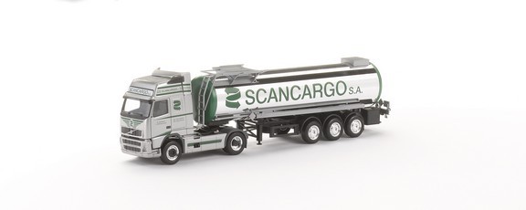 Volvo FH (new) Chrome tank saddle train