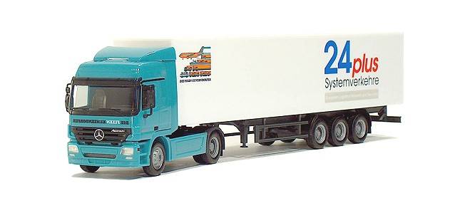 Mercedes-Benz Actros L Koffer-Sattelzug "Kunzendörfer/24Plus"