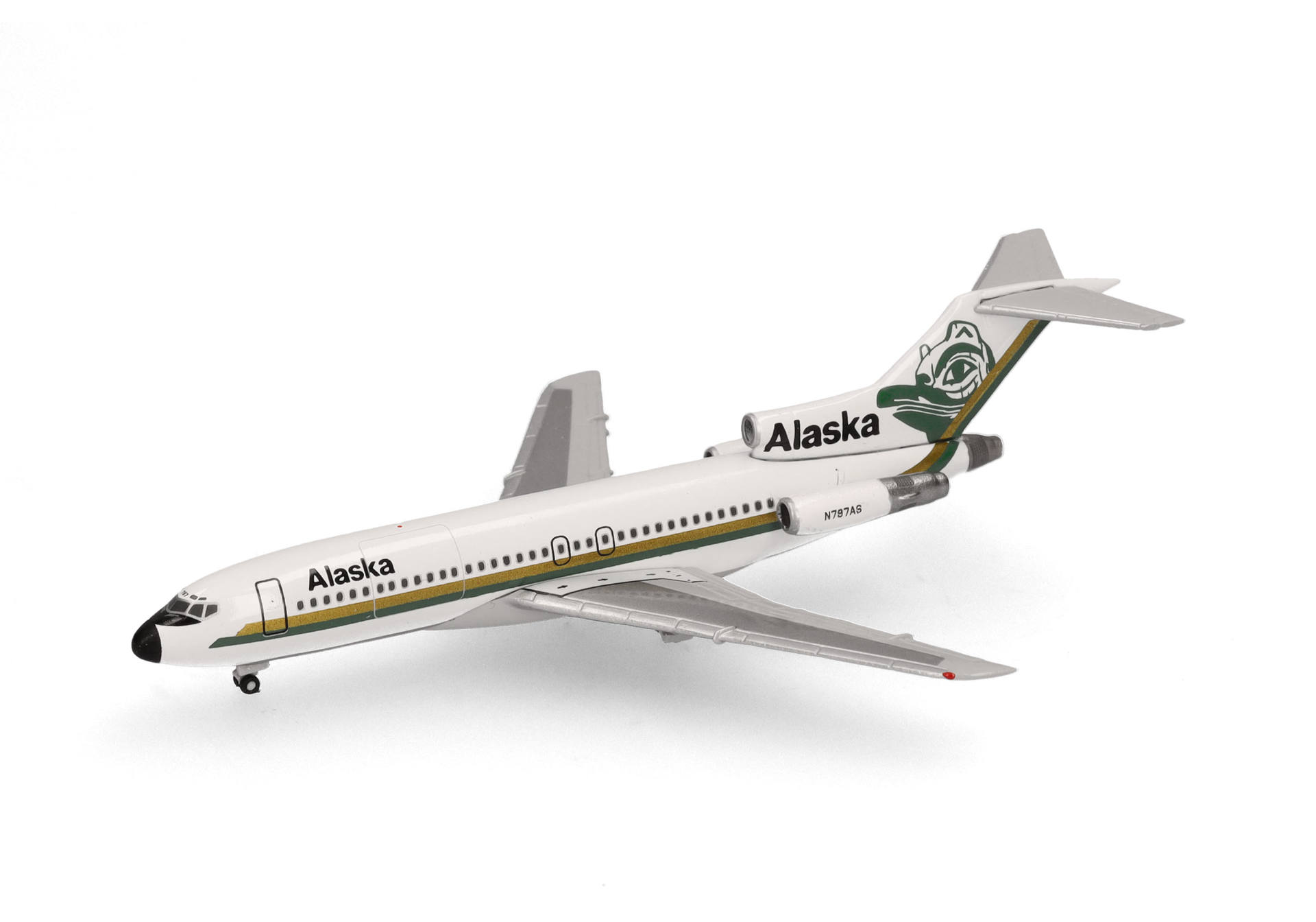 Alaska Airlines Boeing 727-100 - Totem Pole colors