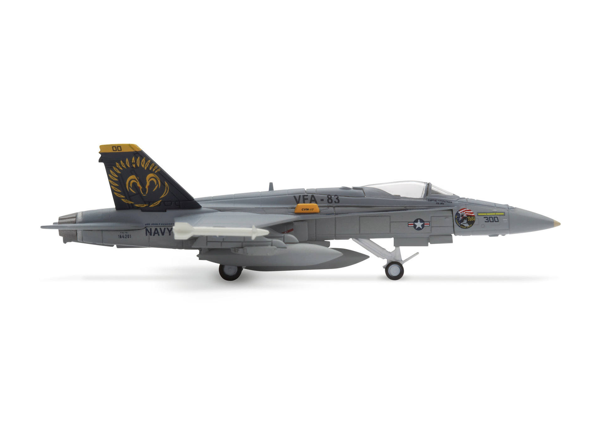 VFA-83 McDonnell Douglas F/A-18C Hornet ""Rampagers" CAG-Bird