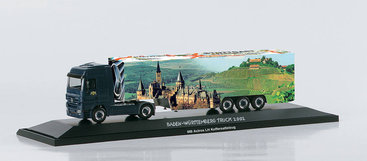 Mercedes-Benz Actros LH Koffer-Sattelzug "Baden-Württemberg"