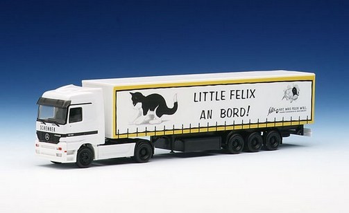 Mercedes-Benz Actros LH Curtain Planner Saddle Train 2a/3a