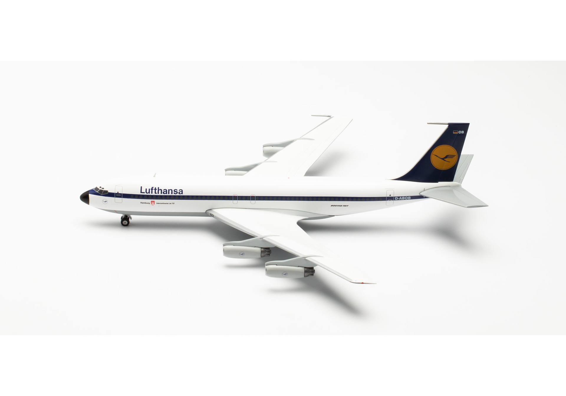 Lufthansa Boeing 707-400 (Hamburg Airport) - D-ABOB “Hamburg”