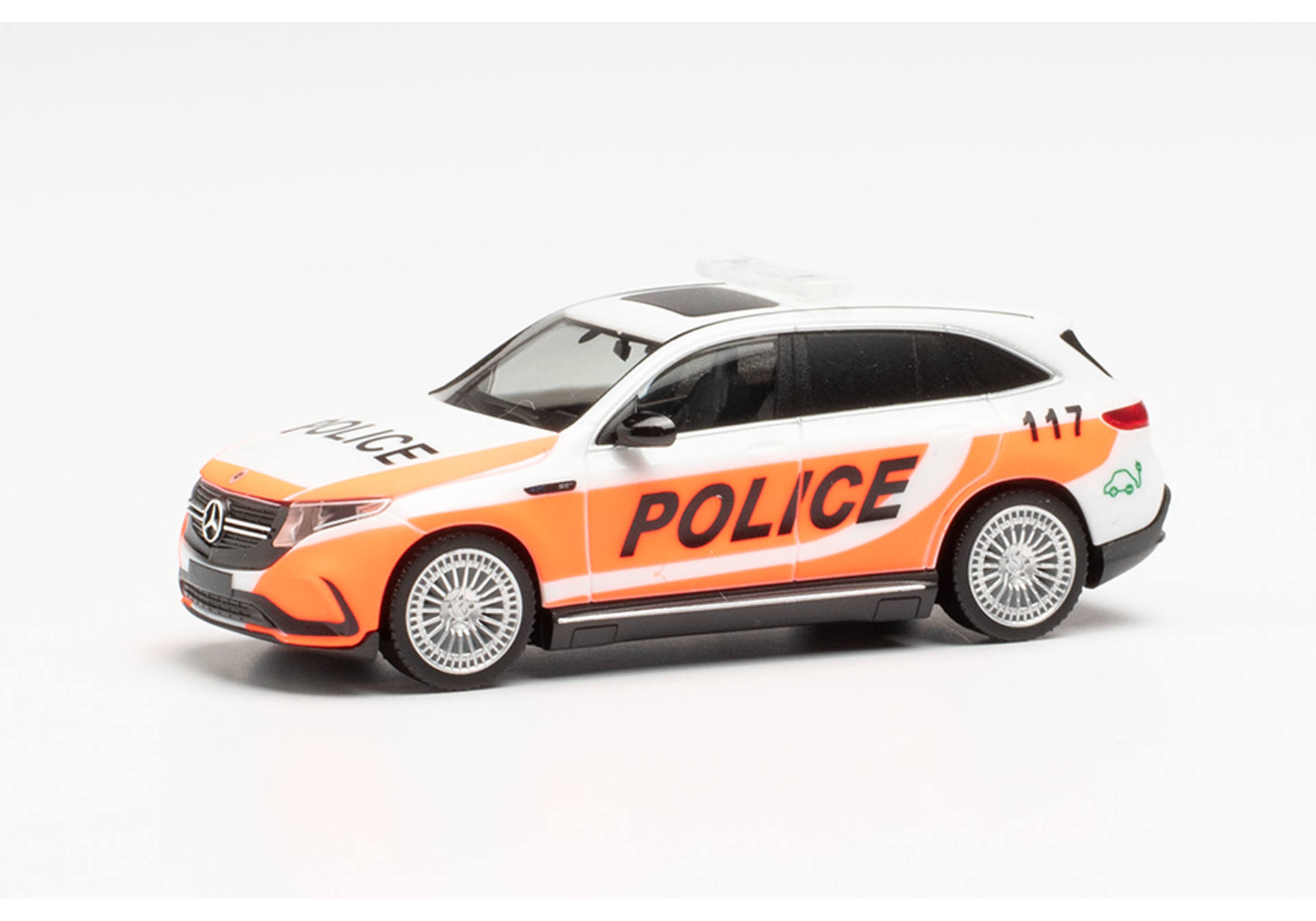 Mercedes-Benz EQC Swiss police expierence vehicle