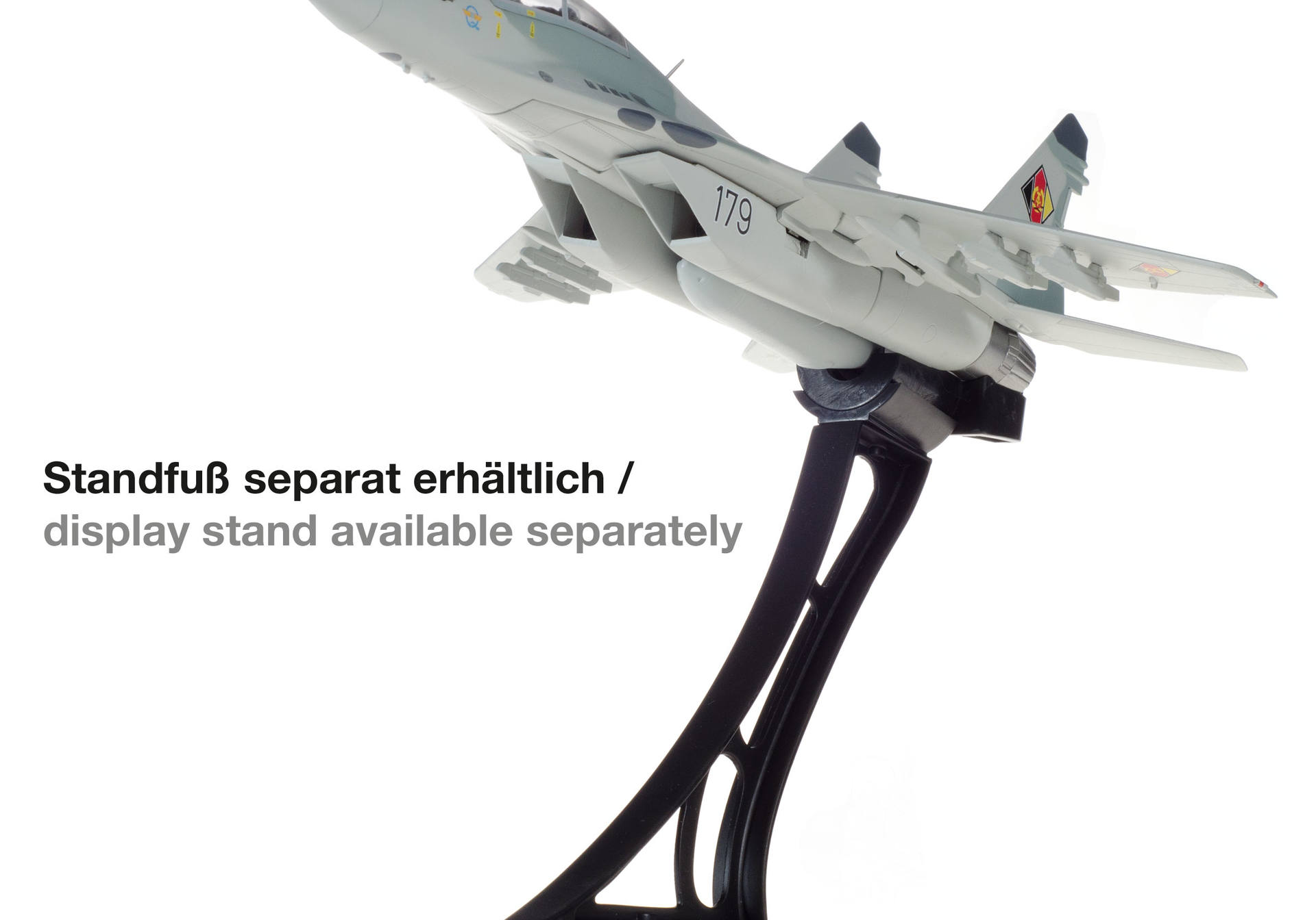 NVA/LSK (East German Air Force) Mikoyan Gurevich MiG-29UB - Jagdfliegergeschwader 3 "Wladimir Komarow",Preschen AB - 179 black
