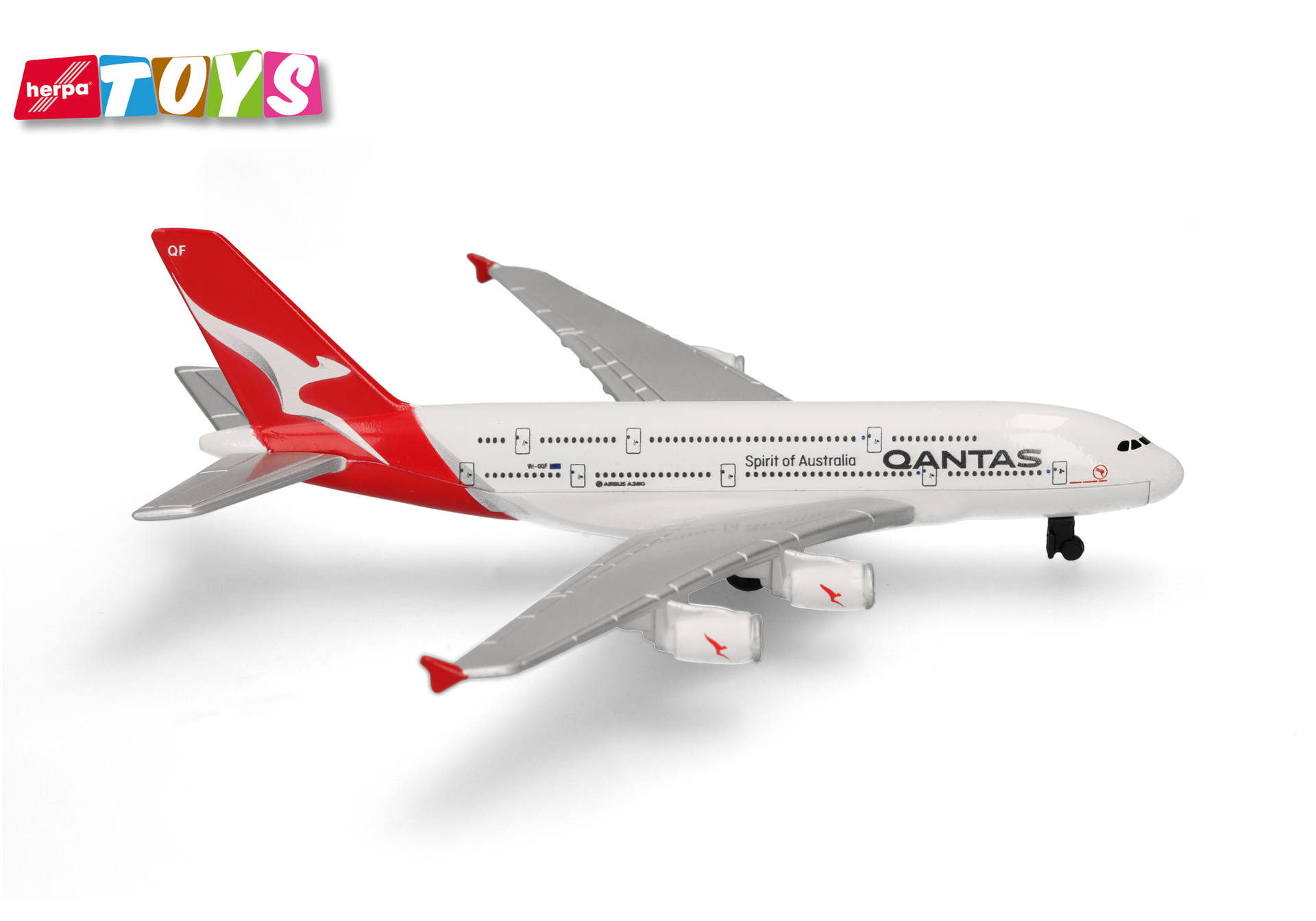 airplane, Qantas, model, jet, toy, airplane, airliner, Qantas, commercial aircraft, model aircraft, airplane, model, Qantas, white, red