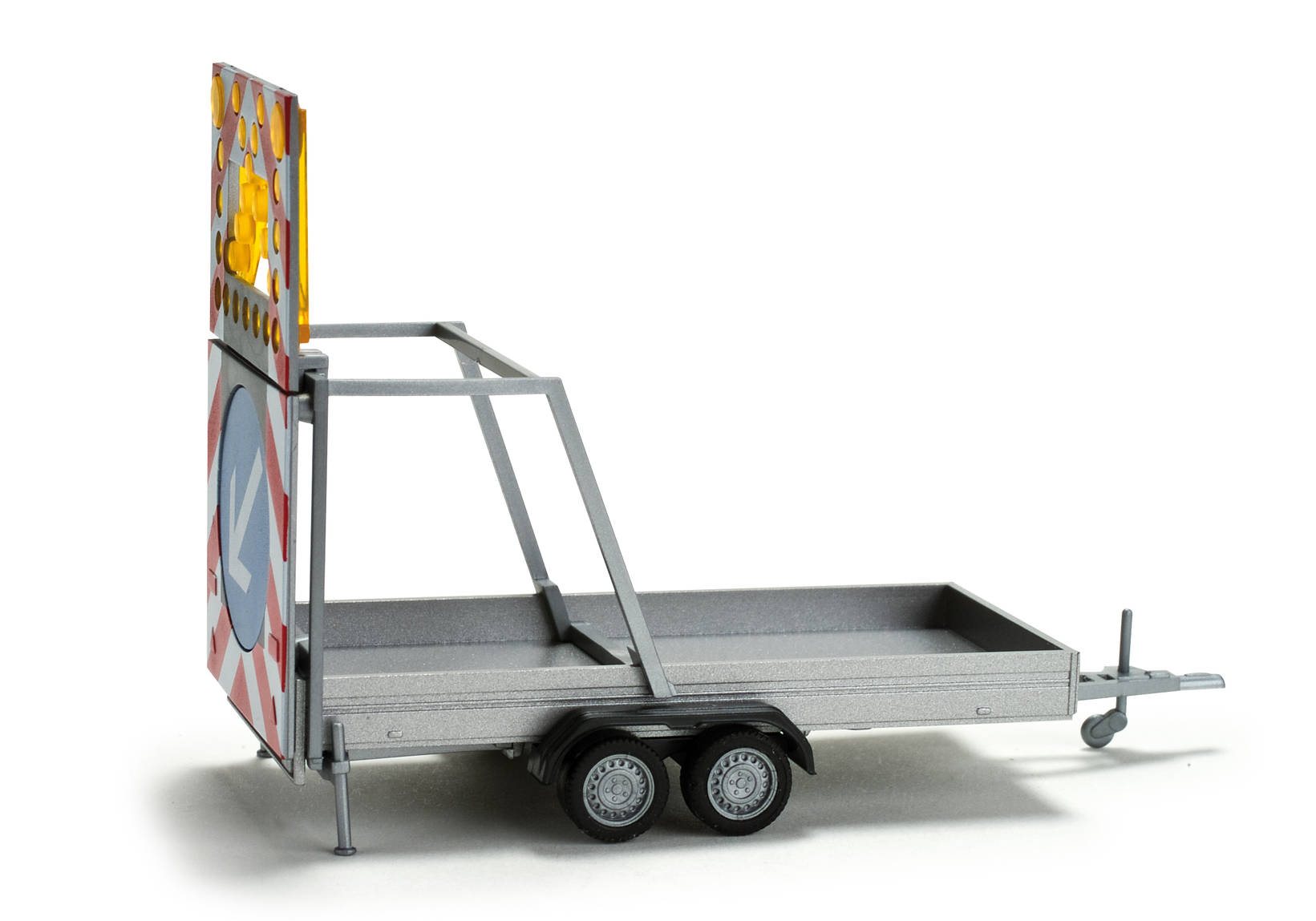 safety traffic Trailer, silver