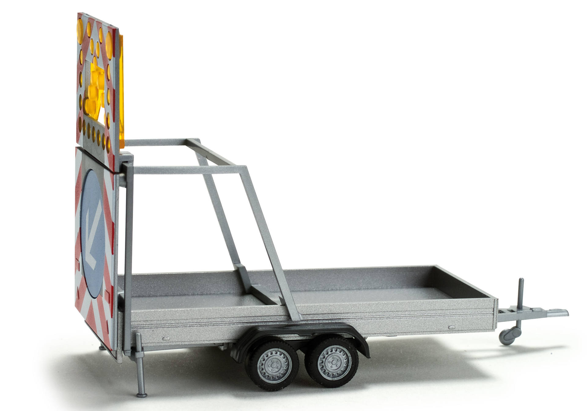 safety traffic Trailer, silver