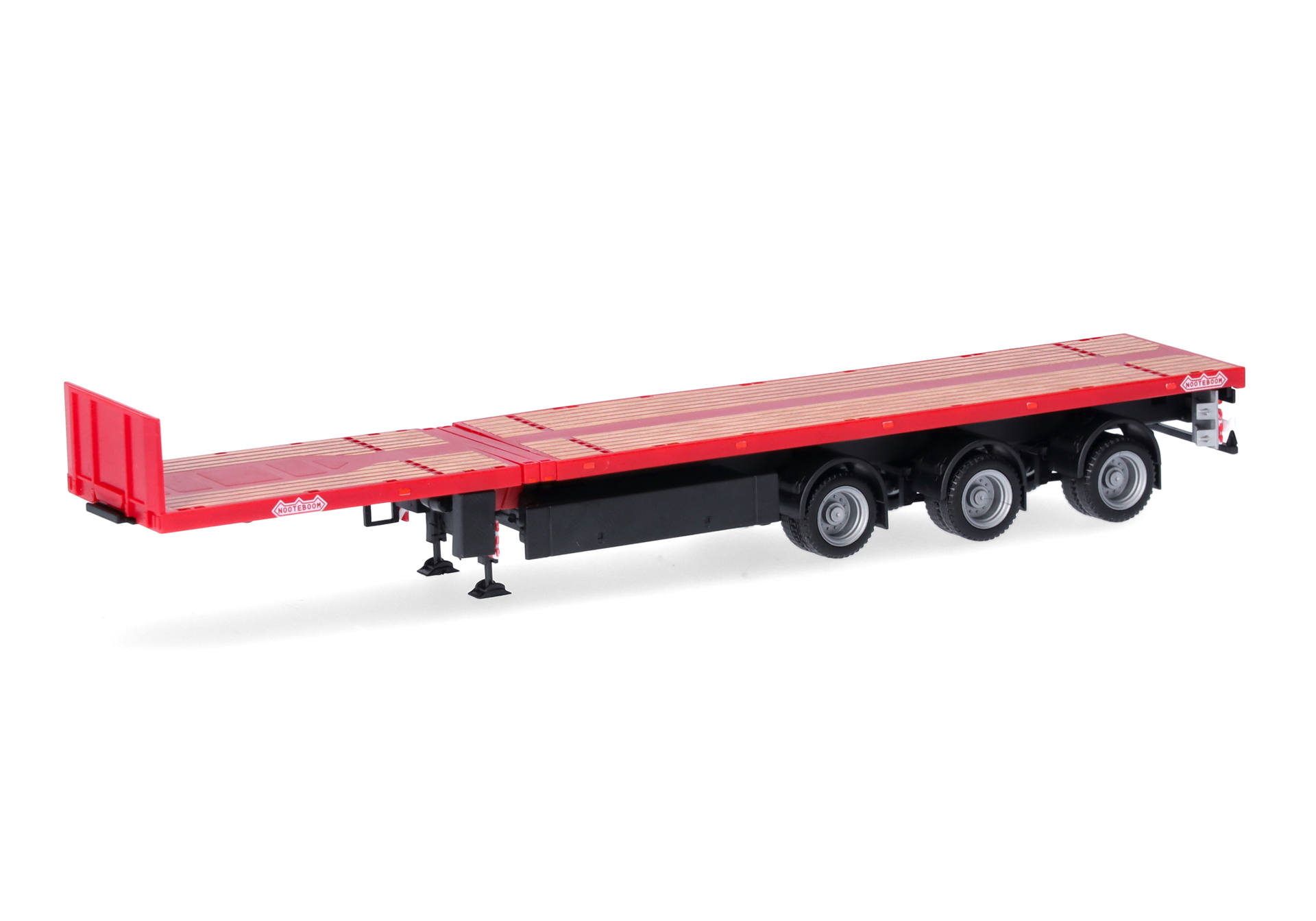 Nooteboom Teletrailer 3axles, red