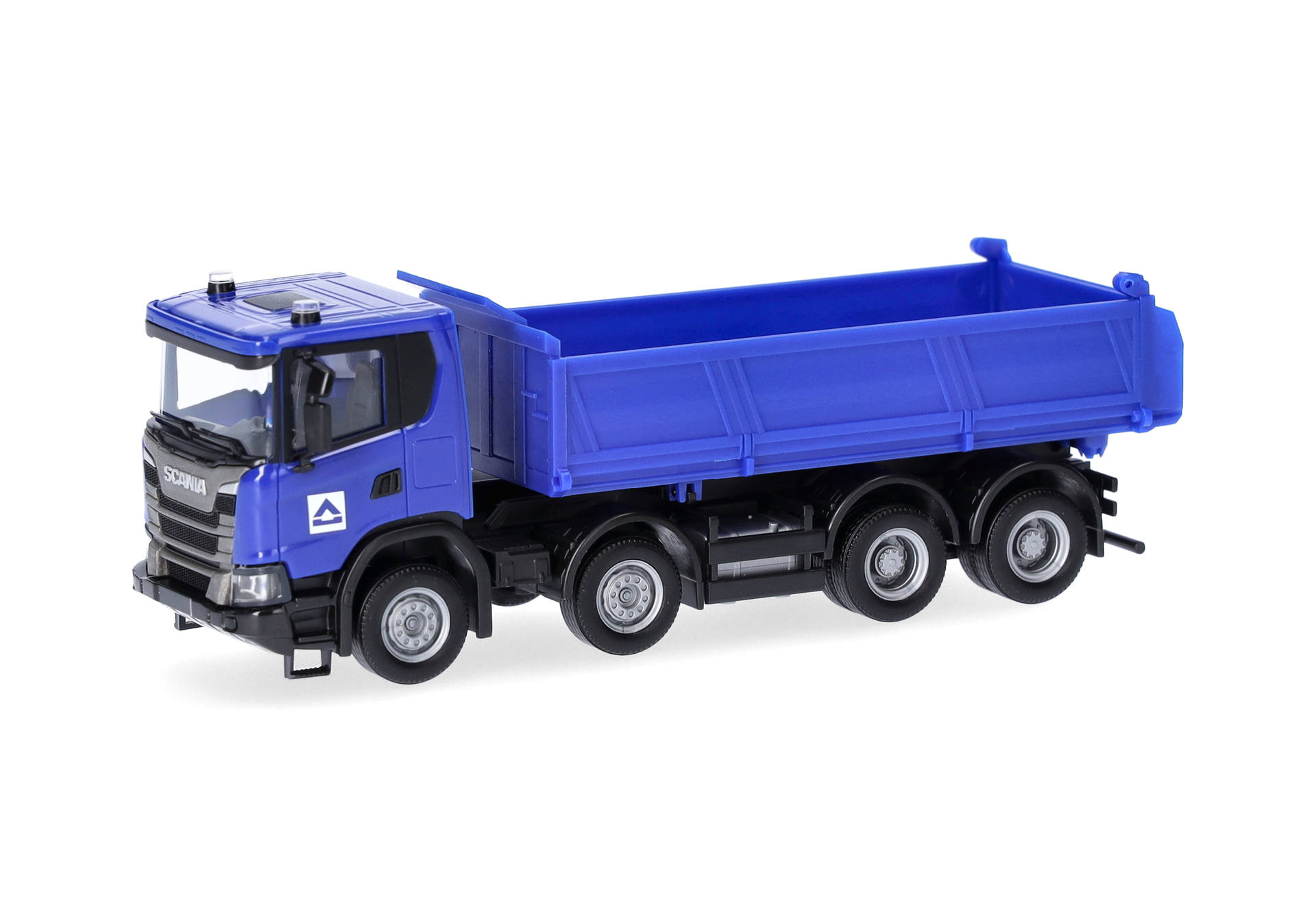 Scania XT17 3-way-dumper truck 4 axles 4achs "Hoch-Tief"