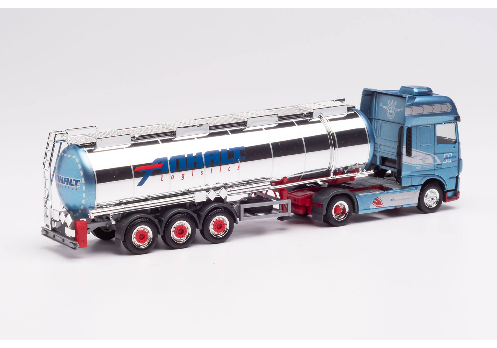 DAF XF SSC Euro 6 chrome tank semitrailer „Anhalt Logistics“