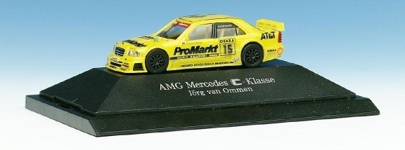 Mercedes-Benz AMG C 180, advertising print: Promarkt, start number 15