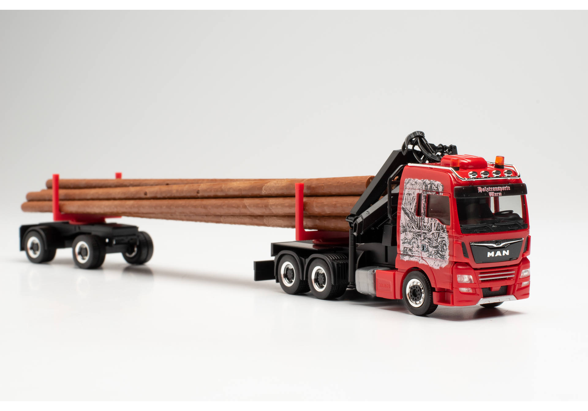 MAN TGX XLX Euro 6c Langholztransporter „Wurm Holztransporte“