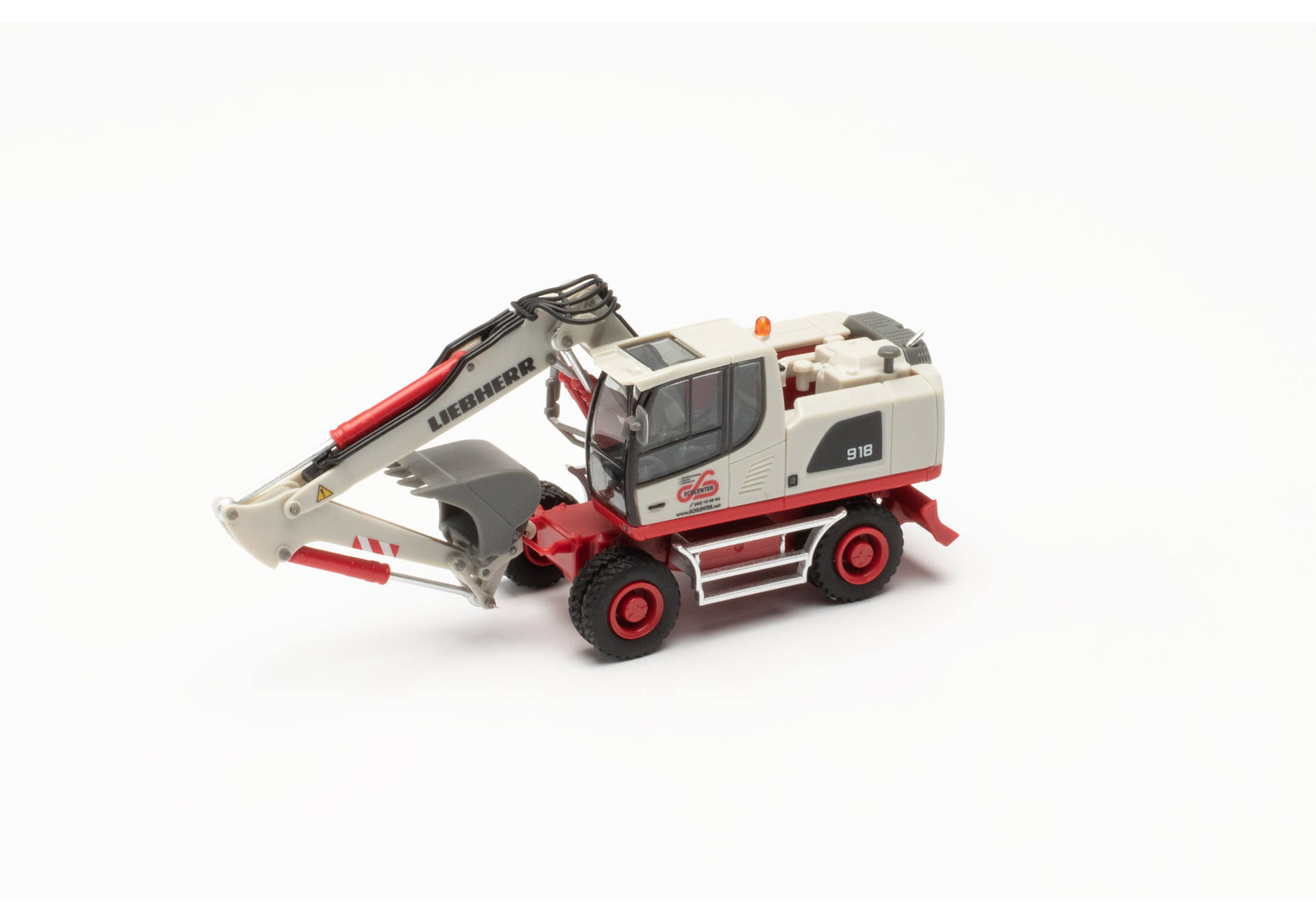 Liebherr A 918 Litronic Radbagger "Schlenter Aachen" (Nordrhein-Westfalen/Aachen)