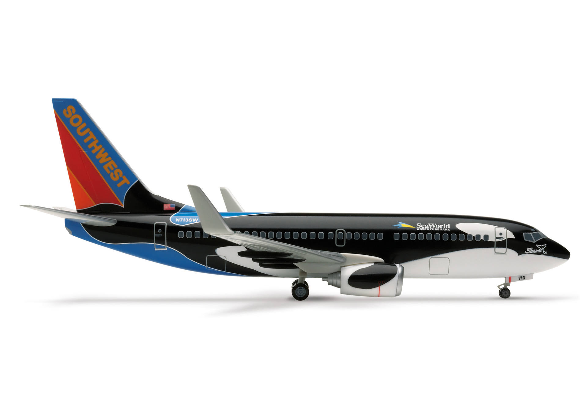 Southwest Air Lines Boeing 737-700 "Shamu"