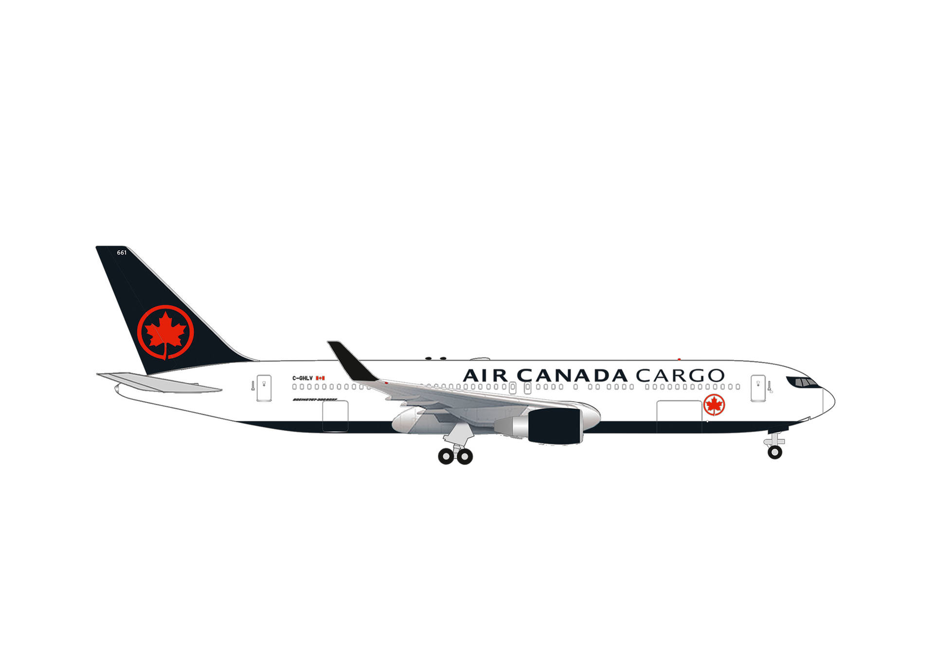 Air Canada Cargo Boeing 767-300F – C-GHLV