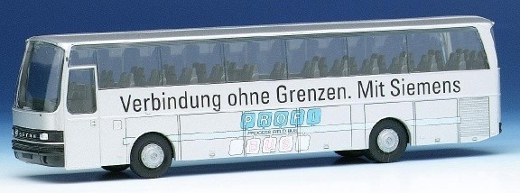 Setra S 215 HD connection Without borders. With Siemens.