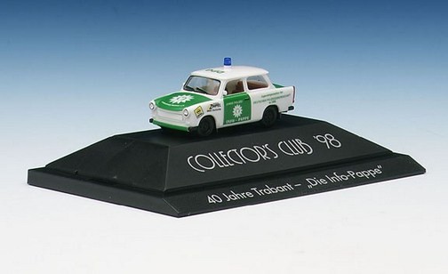 Trabant 601 s with warning light