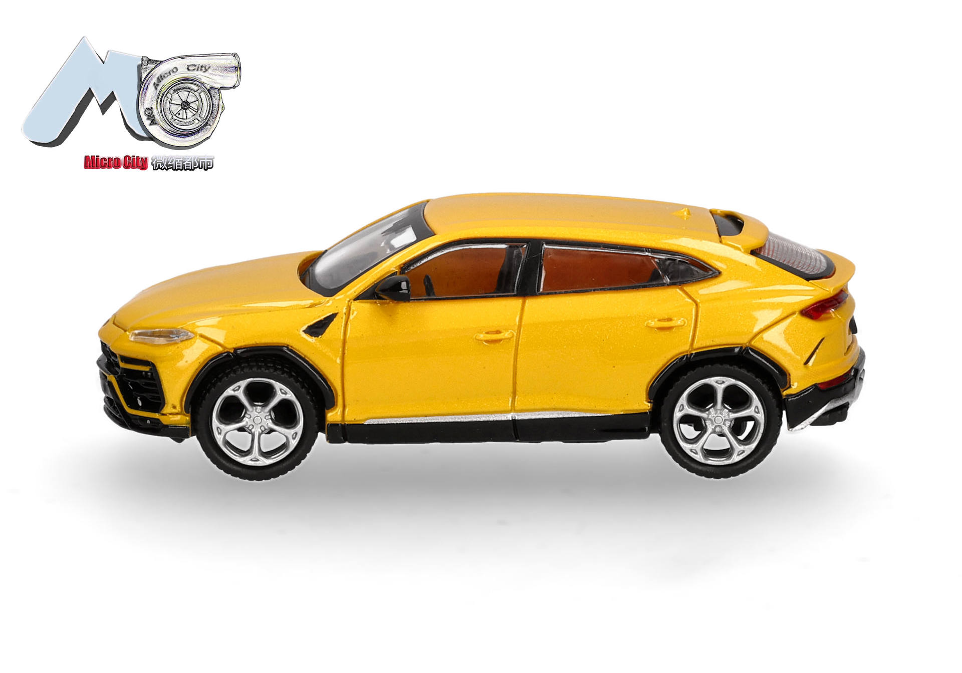 MicroCity: Lamborghini Urus, yellow