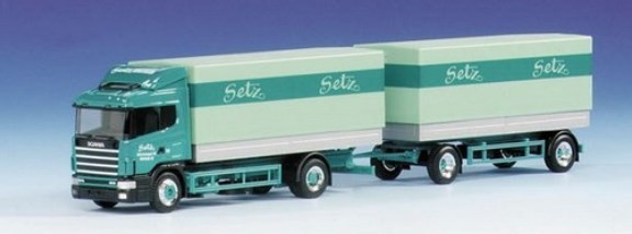 Scania 124 HL platform plane hinged train 2a/2a